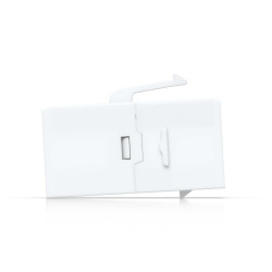 Conector Keystone Cat6 Pass-Through UniFi Ubiquiti, Pachet 12 buc., UACC-Keystone-Coupler-C6